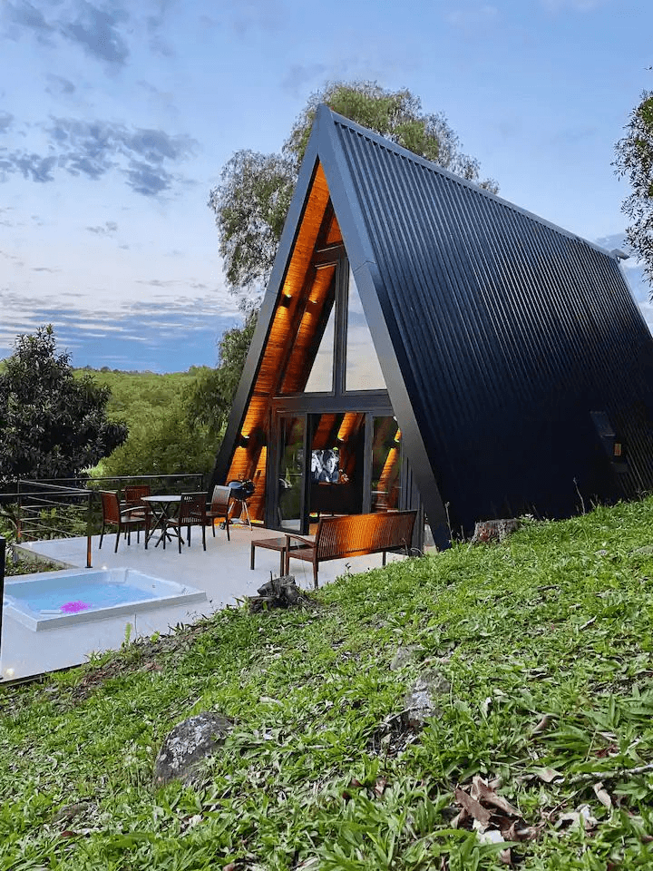 Hospedagem em cabana